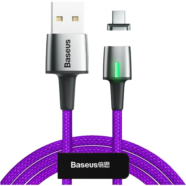 

Кабель Baseus Zinc Magnetic CATXC-B05 USB - USB type-C 2 м