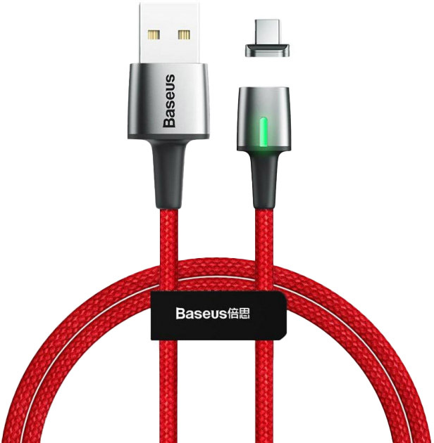 

Кабель Baseus Zinc Magnetic CATXC-B09 USB - USB type-C 2 м