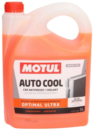 

Концентрат антифриза Motul Auto Coll Optimal Ultra G12+ оранжевый 109143