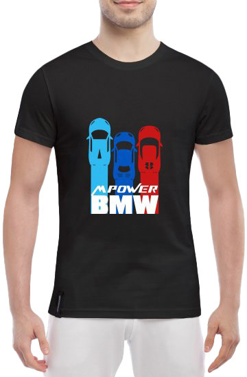 

Футболка мужская Globuspioner классическая BMW MPower черный спереди 504841721