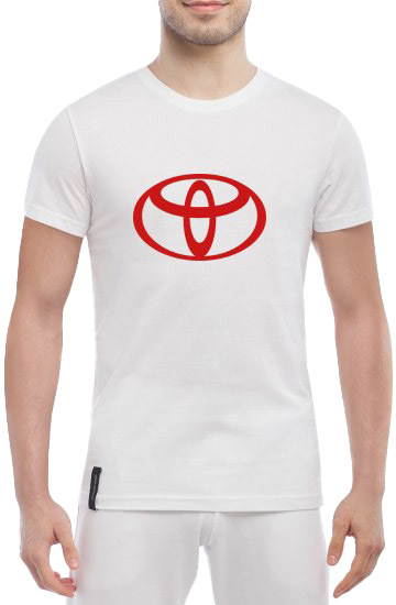 

Футболка мужская Globuspioner классическая Toyota Big Sign белый спереди 143271711