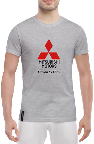 

Футболка мужская Globuspioner классическая Mitsubishi Driven to Thrill серый спереди 2395117284
