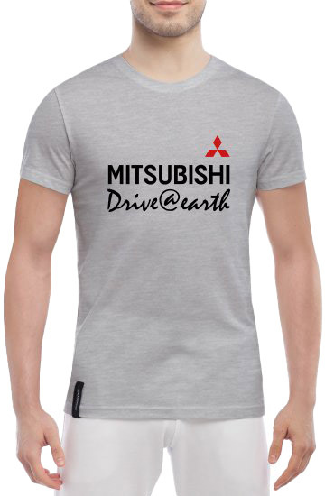 

Футболка мужская Globuspioner классическая Mitsubishi Slogans серый спереди 7221717284