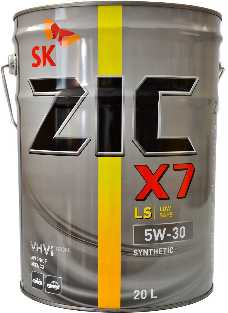 

Моторное масло ZIC X7 LS 5W-30 синтетическое 192619