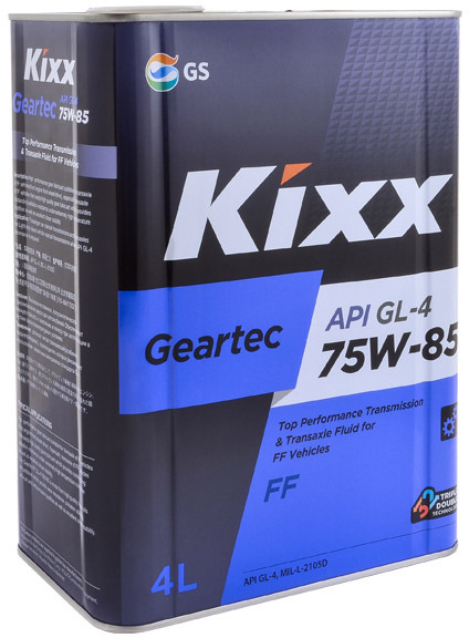 

Трансмиссионное масло Kixx Geartec FF GL-4 75W-85 GS1131239