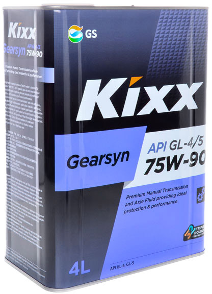 

Трансмиссионное масло Kixx Gearsyn GL-4 / 5 75W-90 GS1131557