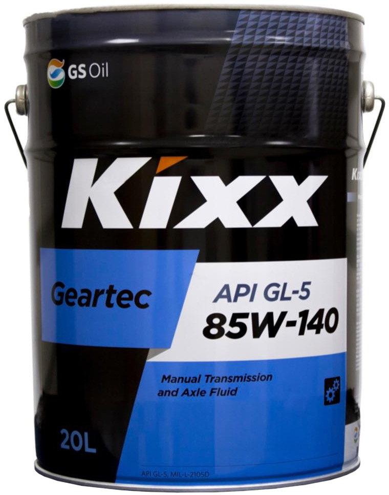 

Трансмиссионное масло Kixx Geartec GL-5 85W-140 GS117070