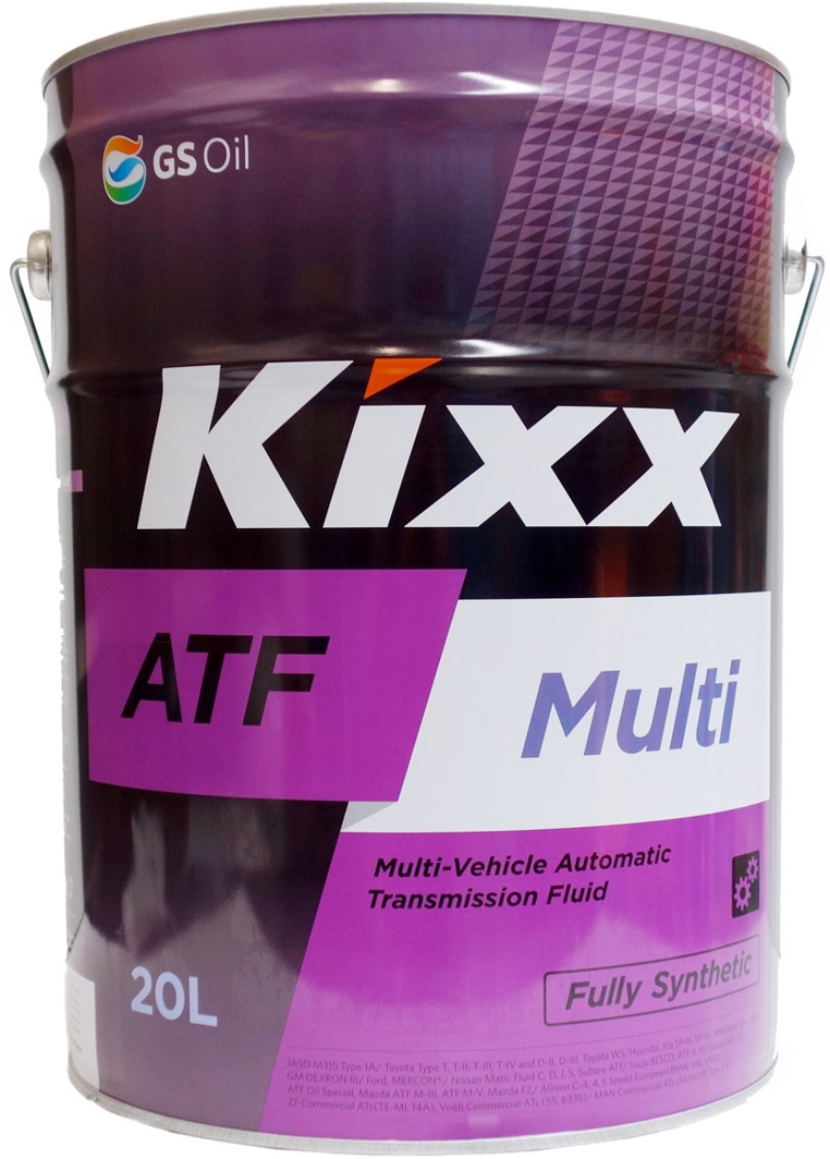 

Трансмиссионное масло Kixx ATF Multi синтетическое GS1171267