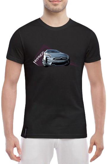 

Футболка мужская Globuspioner классическая Citroen Hypnos черный спереди 287121727