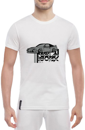 

Футболка мужская Globuspioner классическая Type-X Nissan белый спереди 507391712