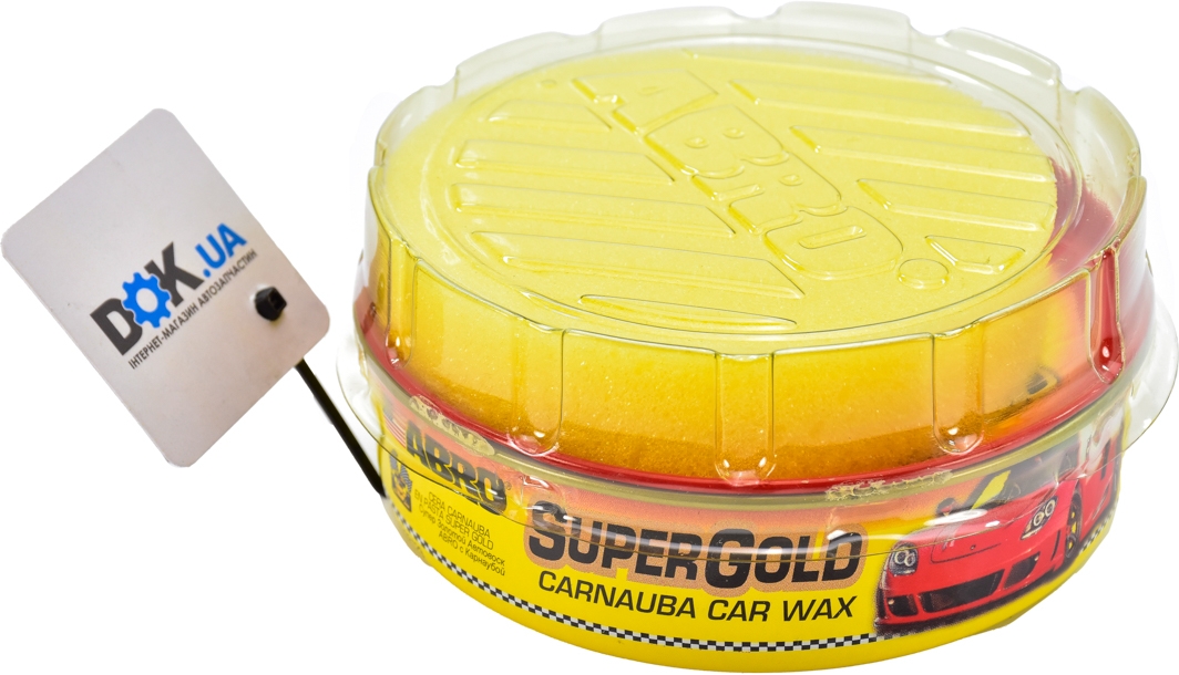 

Твердый воск ABRO Carnauba Car Wax Super Gold PW-400