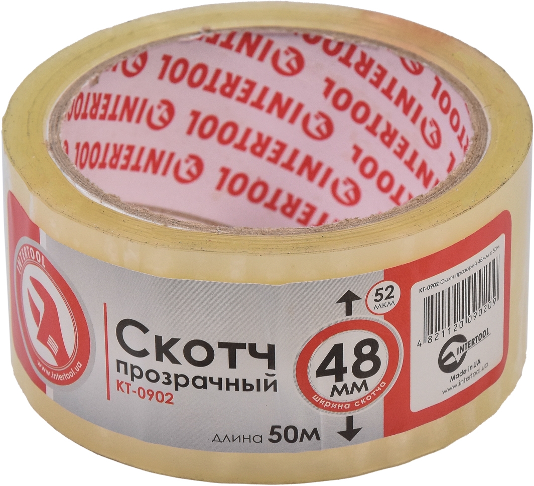 

Скотч Intertool kt0902 48 мм x 50 м