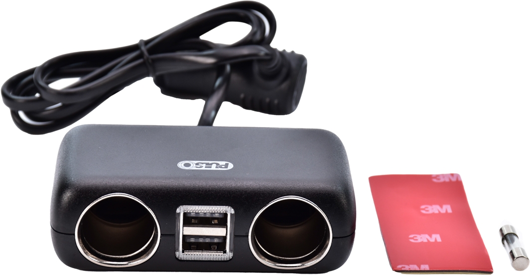 

Разветвитель прикуривателя с USB Pulso SC-2004L