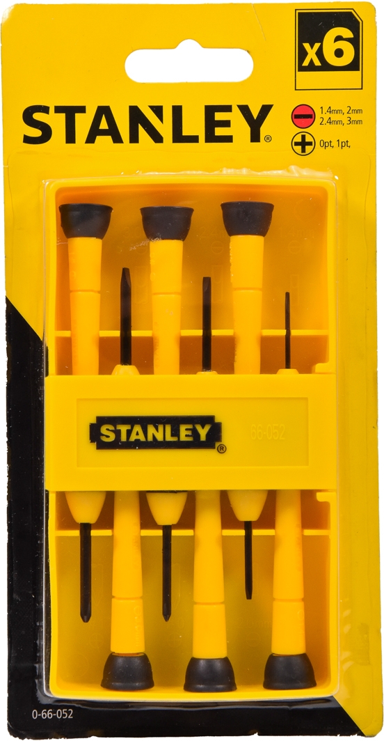 

Набор отверток прецизионных Stanley 0-66-052 6 шт.