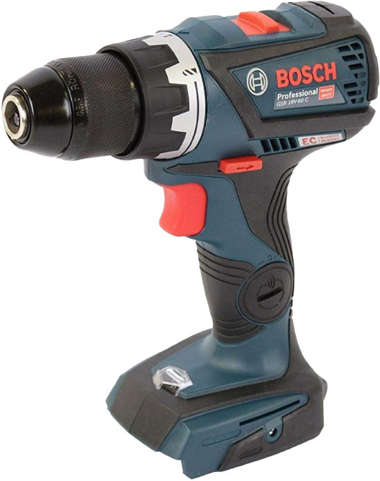 

Шуруповерт Bosch аккумуляторный GSR 18V-60 C Professional (без аккумулятора) 06019G1102