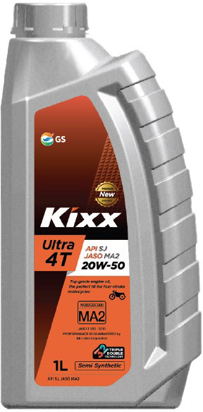 

Моторное масло 4T Kixx Ultra 20W-50 полусинтетическое GS111091