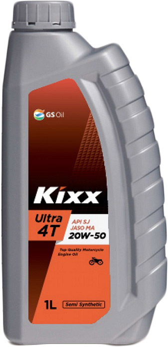

Моторное масло 4T Kixx Ultra SL 20W-50 полусинтетическое GS1111528