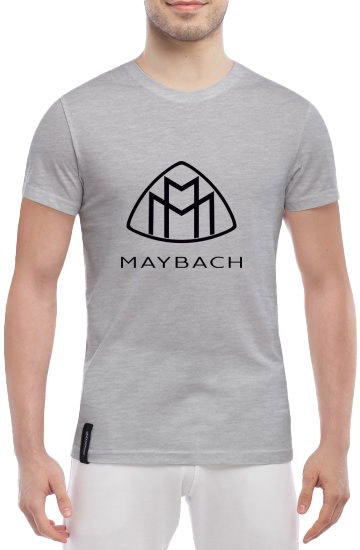 

Футболка мужская Globuspioner классическая Maybach Big Logo серый спереди 2379817287