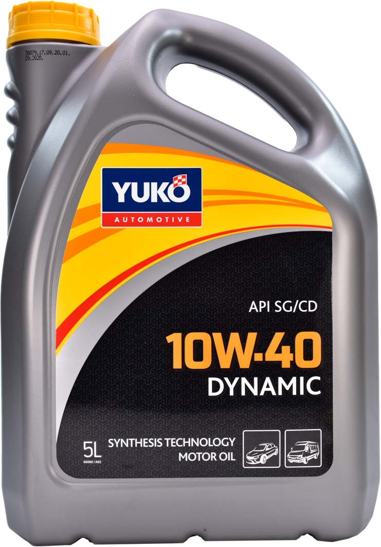 

Моторное масло Yuko Dynamic 10W-40 полусинтетическое 482007024208