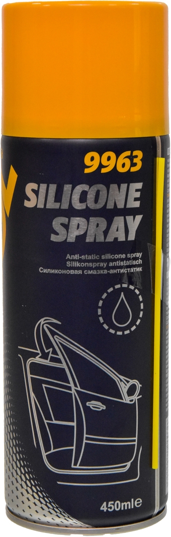 

Смазка Mannol Silicone Spray силиконовая 9963