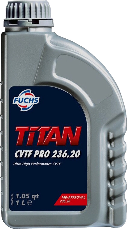 

Трансмиссионное масло Fuchs Titan CVTF Pro 236.20 синтетическое 601778131