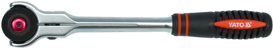 

Трещотка Yato YT-0722 с шарниром 1/2" 72 зубца 280 мм