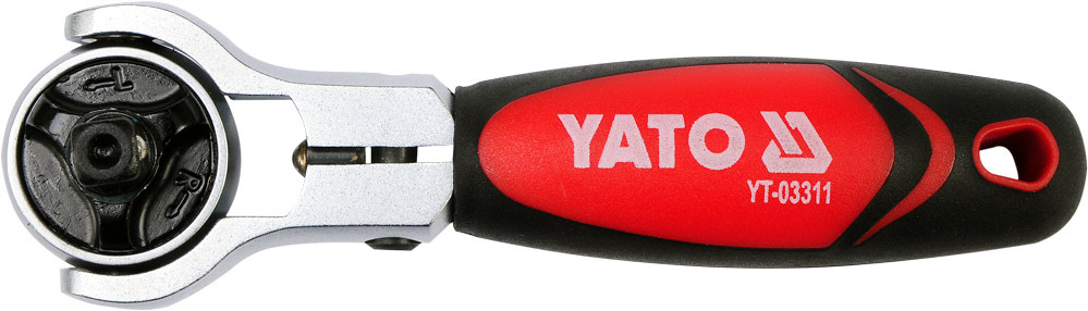 

Трещотка Yato YT-03311 с шарниром 1/4" 72 зубца 115 мм