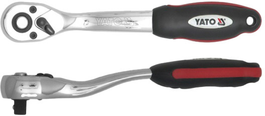 

Трещотка Yato YT-0316 1/4" 72 зубца 145 мм