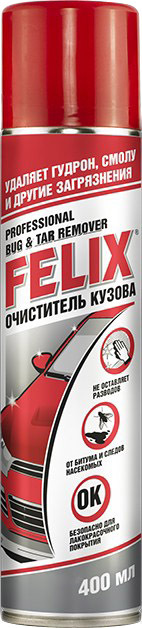 

Очиститель Felix Bug & Tar Remover Professional 411040010 400 мл