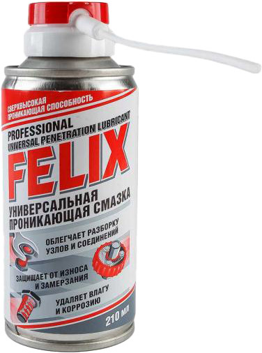 

Смазка Felix Professional Universal Penetration Lubricant 411040022