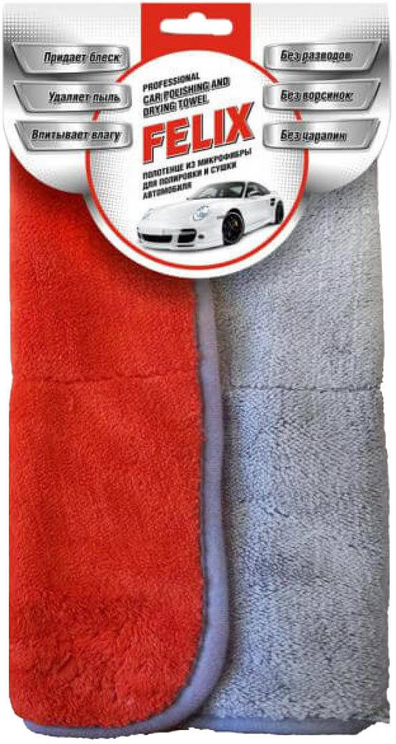 

Салфетка Felix Professional Car Polishing and Drying Towel 411040072 микрофибра