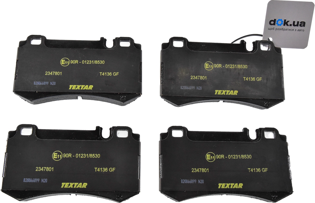 

Textar 2347801 Тормозные колодки