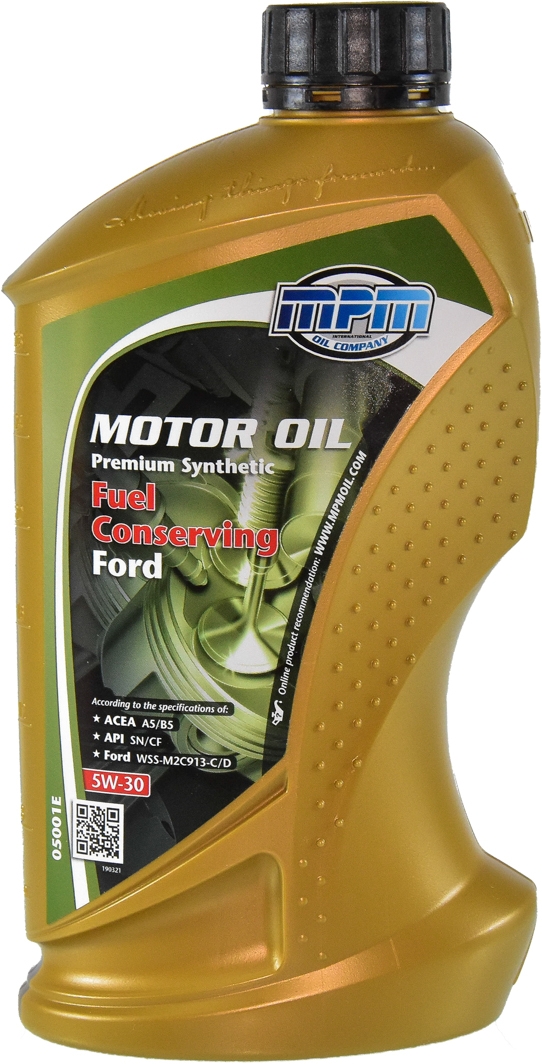 

Моторное масло MPM Premium Synthetic Fuel Conserving Ford 5W-30 синтетическое 05001E