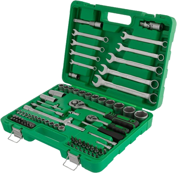 

Набор инструментов Intertool ET-6082SP 1/2", 1/4" 82 шт.