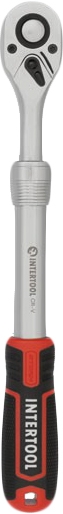 

Трещотка Intertool ET-8006 телескопическая 1/2" 72 зубца 330 мм
