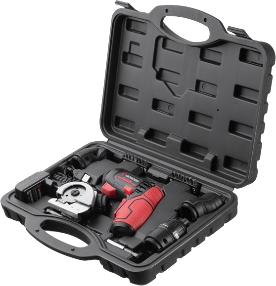 

Электроотвертка Intertool WT-0300 (ЗУ + биты + насадки + чехол)