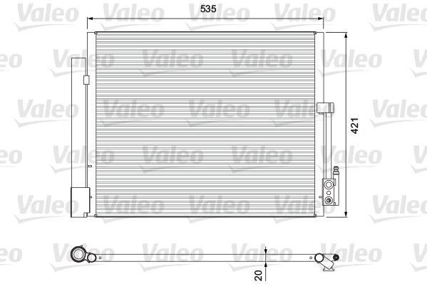 

Valeo 814382 Радиатор кондиционера