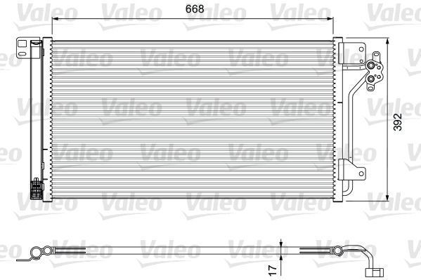 

Valeo 814015 Радиатор кондиционера