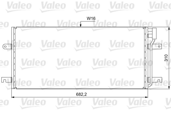 

Valeo 814029 Радиатор кондиционера