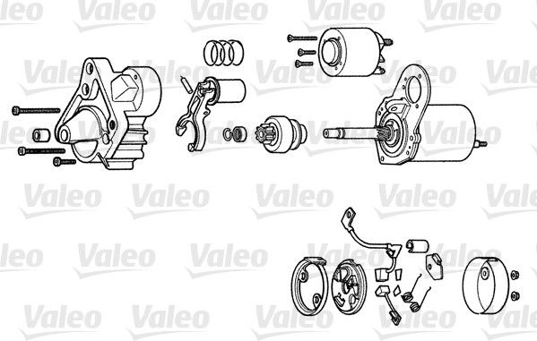 

Valeo D6RA115 Стартер