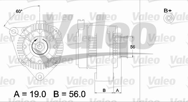 

Valeo A13VI279 Генератор