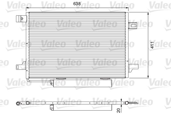 

Valeo 814249 Радиатор кондиционера