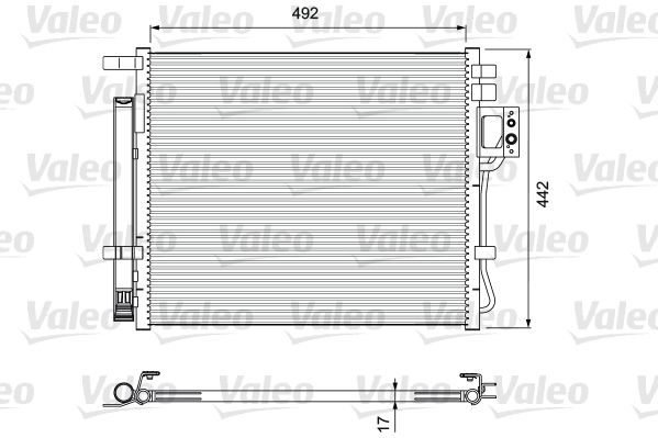 

Valeo 814404 Радиатор кондиционера