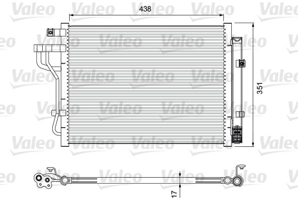 

Valeo 814399 Радиатор кондиционера