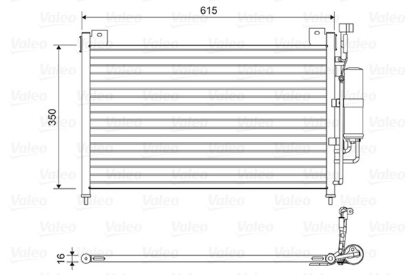 

Valeo 814038 Радиатор кондиционера