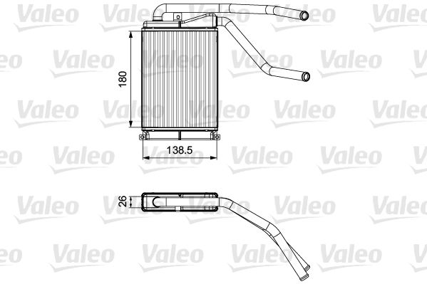 

Valeo 811546 Радиатор печки