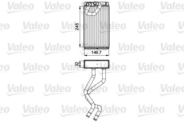 

Valeo 811547 Радиатор печки