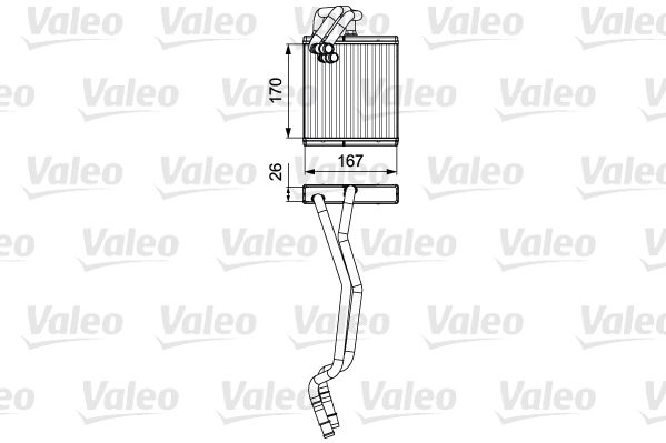 

Valeo 811509 Радиатор печки