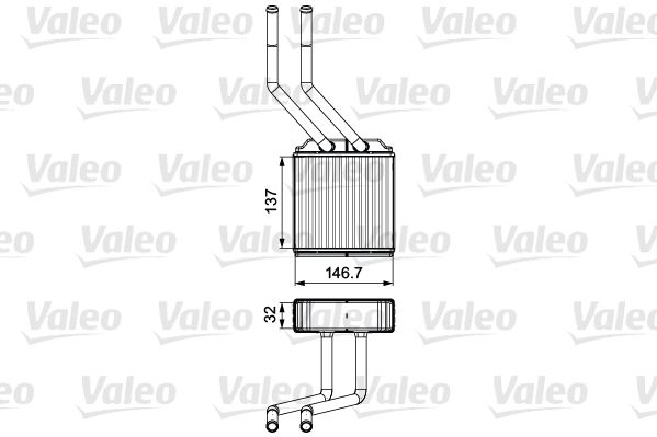 

Valeo 811520 Радиатор печки