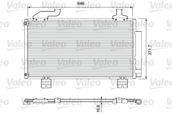 

Valeo 814417 Радиатор кондиционера
